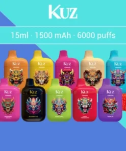 KUZ – 6000 PUFFS 10 PACK