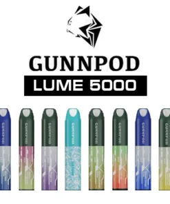 GUNNPOD LUME 5000 PUFFS 10 PACK