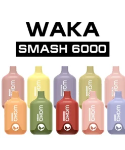 WAKA SMASH 6000 Puffs 10 PACK